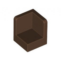 Стенен ъгъл 1X1x1: {земно оранжев}