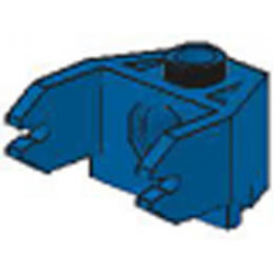 Magnet Holder 2 x 3 with Clips and Pin Hole: {ярко син}