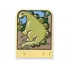 Story Builder Meet the Dinosaurs Card with Green Dinosaur Pattern: {светло жълт}