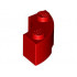 Brick, Round Corner 2 x 2 Macaroni with Stud Notch: {ярко червен}