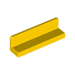 Стенен елемент 1X4X1 гладък : {ярко жълт}