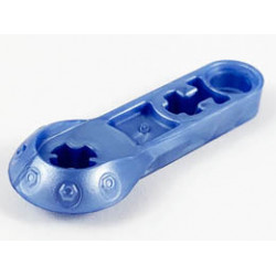 Technic, Rotation Joint Ball Half with 3L Liftarm Thin: {метално пясъчно-син}