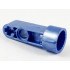 Technic, Rotation Joint Socket with 3L Liftarm Thick: {метално пясъчно-син}