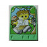 Story Builder Jungle Jam Card with Boy Carrying Hat and Binoculars Pattern: {умерено зелен}