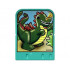 Story Builder Crazy Castle Card with Dragon Breathing Fire Pattern: {умерено синьо-зелен}