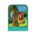 Story Builder Crazy Castle Card with Horse with Barding Pattern: {умерено синьо-зелен}