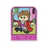 Story Builder Pink Palace Card with Boy in Red Shirt Pattern: {ярко пурпурен}