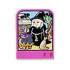 Story Builder Pink Palace Card with Witch in Black Dress Pattern: {ярко пурпурен}
