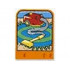 Story Builder Happy Home Card with Vacuum Cleaner Pattern: {ярко оранжев}