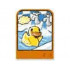 Story Builder Happy Home Card with Duck Pattern: {ярко оранжев}