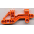 Bionicle Bohrok Shoulder, Liftarm 1 x 3 x 7: {ярко оранжев}