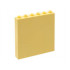 Brick 1 x 6 x 5: {светло жълт}