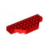Brick, Modified 4 x 10 with Cut Corners: {ярко червен}