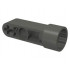 Technic, Rotation Joint Socket with 3L Liftarm Thick: {тъмно сив}
