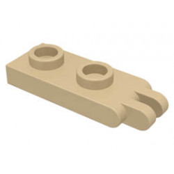 Hinge Plate 1 x 2 with 2 Fingers: {тухлено жълт}