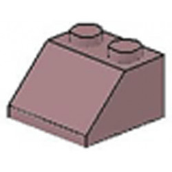 Покривна плочка 2X2/45°: {пясъчно червен}