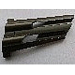 Technic, Panel Fairing # 3 Large Long, Large Holes, Side A: {титаниево метален}
