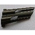 Technic, Panel Fairing # 3 Large Long, Large Holes, Side A: {титаниево метален}