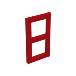 Pane for Window 1 x 2 x 3 : {ярко червен}