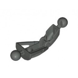 Bionicle Toa Nuva Leg Section: {тъмно сив}