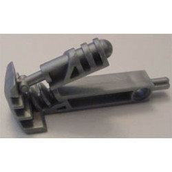 Bionicle Foot Wedge 3 x 7 x 3: {сребрист}