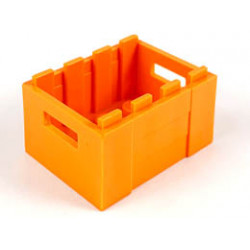 Кутия 3X4: {ярко оранжев}