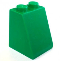 Покривна плочка 2X2X2/65°: {тъмно зелен}