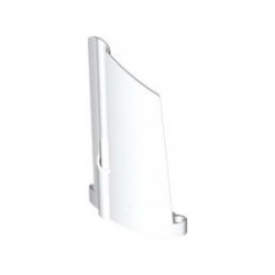 Technic, Panel Fairing #20 Large Long, Small Hole, Side A: {бял}