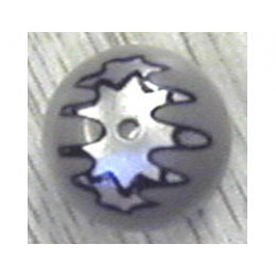 Technic Ball Joint with Black and Silver TT-8L/Y7 Gatekeeper Droid Pattern: {тъмно сив}