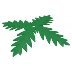 Plant, Tree Palm Leaf 4 : {тъмно зелен}