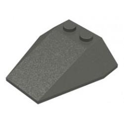 Wedge 4 x 4 Triple without Stud Notches: {тъмно сив}