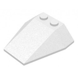 Wedge 4 x 4 Triple without Stud Notches : {бял}
