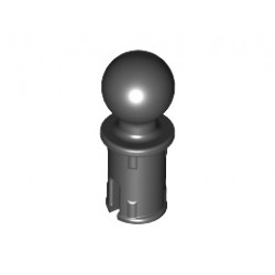 Топче с щракалка със съпротивление (a) със заоблен отвор за пин: {черен}