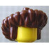 Minifigure, Headgear Hat, Mongolian: {земно оранжев}