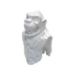 Creature Head and Torso - Yeti: {бял}