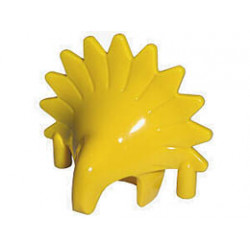 Minifigure, Headgear Headdress Jungle : {ярко жълт}