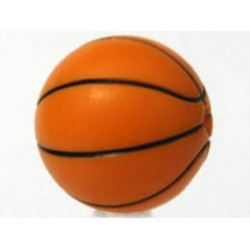 Sports Basketball with Standard Lines Pattern: {ярко оранжев}