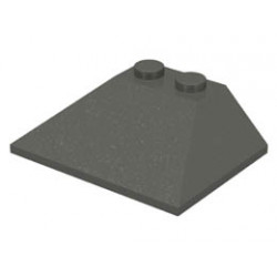 Покривна плочка 3X4/25°/45°: {тъмно сив}