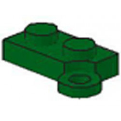 Hinge Plate 1 x 4 Swivel Base : {тъмно зелен}