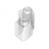 Brick, Round Corner 2 x 2 Macaroni with Stud Notch: {прозрачен}