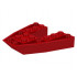 Boat, Bow Brick 6 x 6 x 1 : {ярко червен}