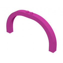 Arch 1 x 12 x 5 Curved Top : {ярко пурпурен}