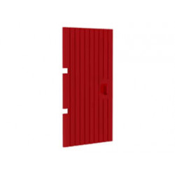Door 1 x 4 x 6 : {ярко червен}