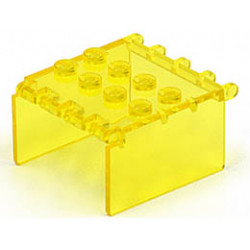 Windscreen 4 x 4 x 2 Canopy Extender with Hinges: {прозрачно жълт}