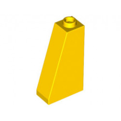 Покривна плочка 1X2x3/73°: {ярко жълт}