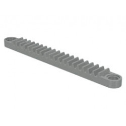 Technic, Gear Rack 1 x 10 with Holes : {сив}
