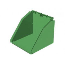 Windscreen 4 x 4 x 3 Canopy : {прозрачно зелен}