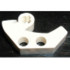 Technic, Axle and Pin Connector 2 x 4 Double Sloped: {бял}