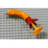 Galidor Limb Arm Aquart, Bottom Section with Medium Orange Suction Cup: {светло оранжево-кафяв}