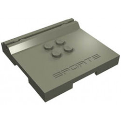 Плочка 6X6 гравирана SPORTS: {тъмно сив}